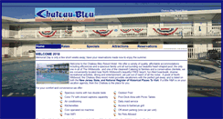Desktop Screenshot of chateaubleu.com